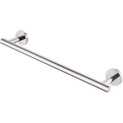 Porte-serviettes mural 40 cm - Acier inoxydable SUS304 - Finition polie durable - Pour salle de bain (1/5)