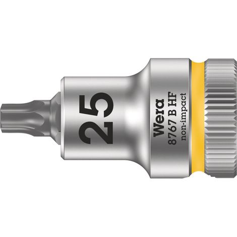 WERA Schraubendrehereinsatz 8767 B HF TORX 25 x 35 mm, 3/8", Haltefunktion (1/5)