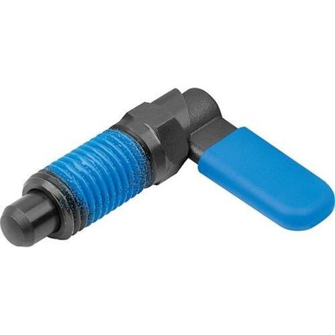KIPP Sperrriegel M12x1,5 Ø6mm Form CP Kappe Stahl ohne Mutter (1/3)
