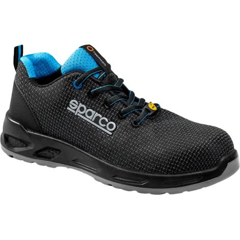 Sparco Fresno ESD S3S SR FO Sicherheitsschuhe - 42 EU - Schwarze (1/4)
