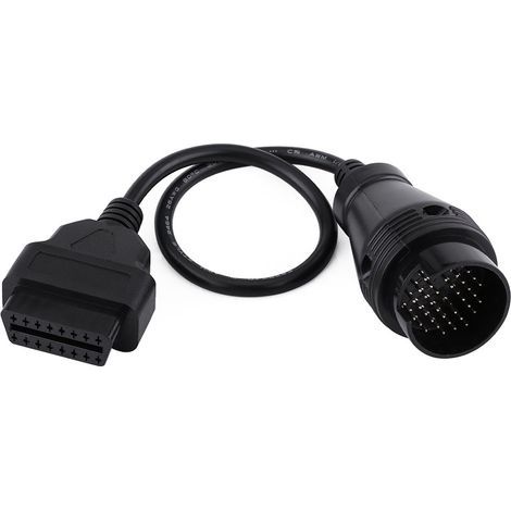 Câble diagnostique de connecteur de OBDII, câble diagnostique de câble d'adaptateur de 38 bornes à 16 bornes. (1/5)