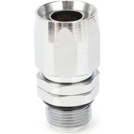 Raccord de tube laitonné 3/4in adaptateur de graissage accessoire machine flexible (1/5)