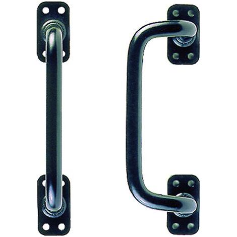 1PZ MANIGLIONE PER PORTE SCORREVOLI curvo cm 18 (1/6)
