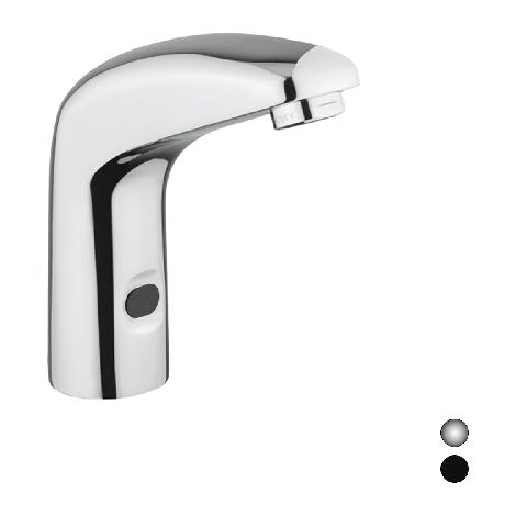 RUBINETTO ELETTRONICO PER LAVABO A BATTERIA- Cromo- IDRAL- pezzi 1 (1/2)