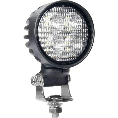 Lampe de travail LED ronde 40 W 4000 lm 10/30 V avec prise AMP 4 LED 360° Kramp LA10551 (1/5)