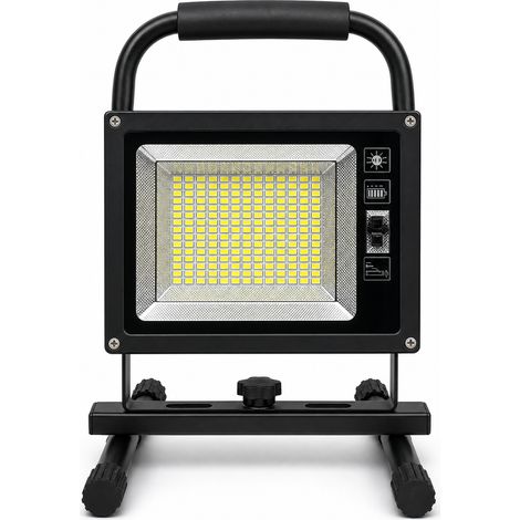Proiettore LED ricaricabile con telecomando per campeggio 192 LED (1/5)