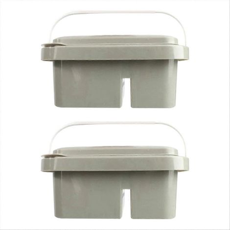 Lot de 2 brosses multifonctionnelles portables (1/5)