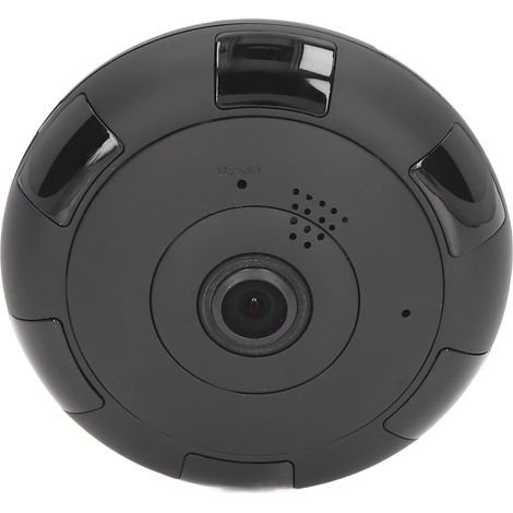 Caméra de Surveillance 360° avec Vision Nocturne 3D, Transmission Sans Fil, Alimentation UE 100‑240V, pour Sécurité Domestique (1/5)