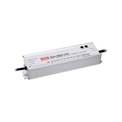 MW Mean Well Driver LED Negro 185 W 48 V CC