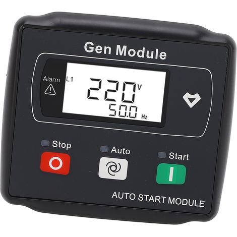 Panneau de commande automatique pour groupe électrogène diesel 15-360 V avec écran LCD (1/5)