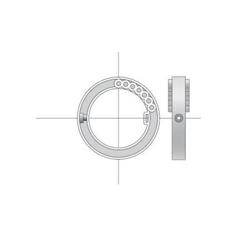 Bague pour verrou de sécurité Blocksur pour tube LP 2000 somfy (1/2)