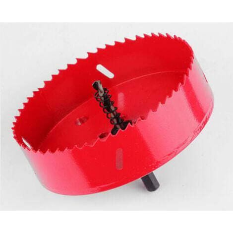 Universal-Lochsäge 100 mm – Lochschneider für Aluminium/Holz/Gusseisen – Baustelle – Bimetall-HSS – Handwerker und Heimwerker (1/5)