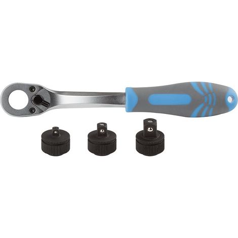 CLÉ CLIQUET REVERSIBLE EMBOUTS 1/2” 3/8” 1/4” CN450N0/0 (1/5)
