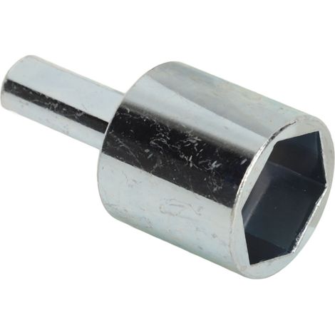 Adaptateur Perceuse pour Cric de Niveau RV, Douille Fiable et Robust pour Vérins à Entraînement Hexagonal de 3/4 Pouce (1/5)