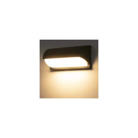 Houhence – 18-W-LED-Außenwandleuchte – Warmweiß 3000 K – IP65 wasserdicht – Aluminium mit Acrylschirm – 120°-Erfassung bis zu 8 m – Crezuo