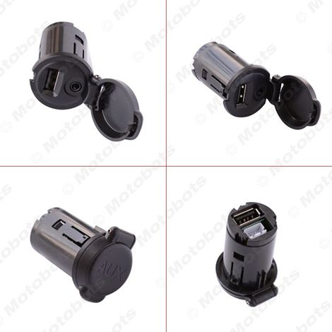 AUX adapter cable for USB+AUX interface sockets in Dongfeng Citroën/Peugeot armrest boxes (1/4)