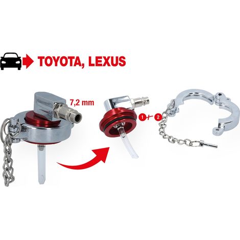 KS Tools Universal-Entlüfterstutzen-Adapter für Toyota und Lexus