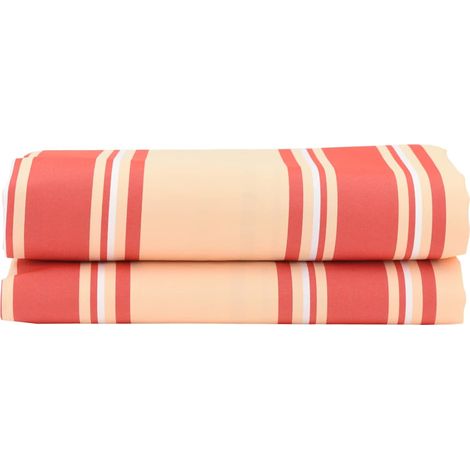 Toile de rechange pour store banne jaune et orange 10 x 1.6 m CFW780066 (1/5)