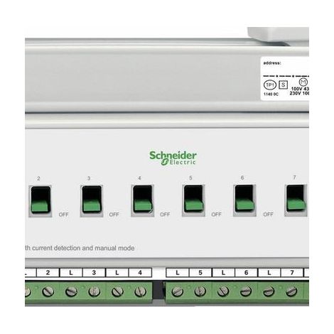 Schneider Electric Schaltaktor REG-K 8 salidas verde