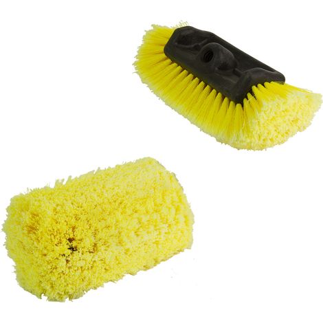 Autowaschbürsten Kopf DWK 30 Autowaschbürste Bürstenkopf Waschbesen Bürste 28cm (1/4)