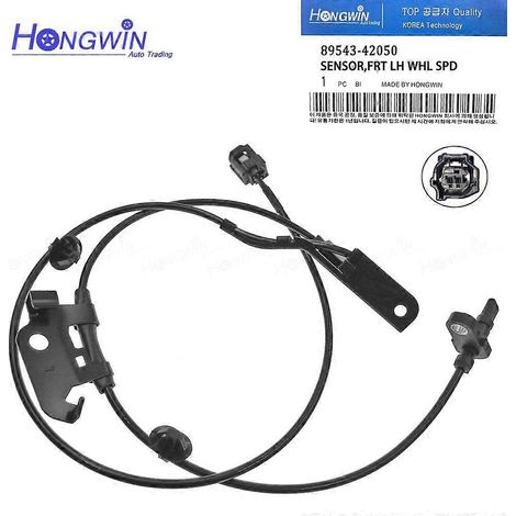 Capteur de vitesse de roue ABS avant/arrière gauche/droite 89542-42050 89543-42050 89545-42040 89546-42040 Compatible avec Toyota RAV4 2.4L 4WD (avant gauche) 2006-2013 (1/5)