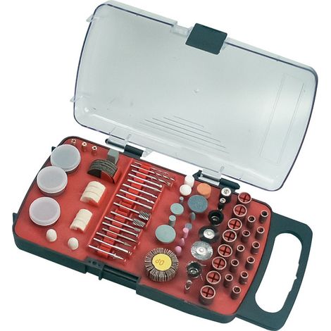 Mallette accessoires pour mini outil 146 pièces, type DremÇl (1/3)