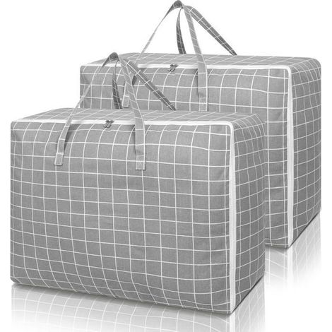 Sacs déménagement 105L à poignées. Tissu imperméable, protection optimale textiles. Design pratique. (1/5)