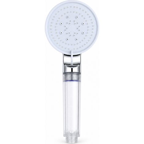 Pommeau de Douche P17-A - Blanc, 8,5 x 25 cm (1/4)