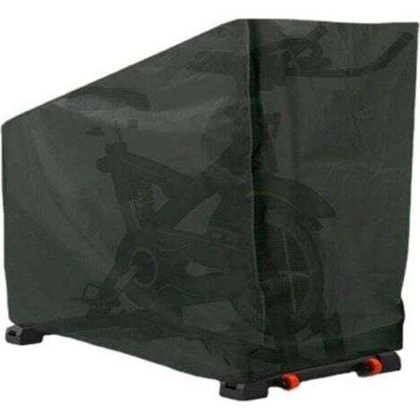 Housse de vélo d'appartement Housse Imperméable Couverture Vélo Housse de protection pour vélo extérieur Housse Anti-poussière （123x58x113/142cm） (1/4)