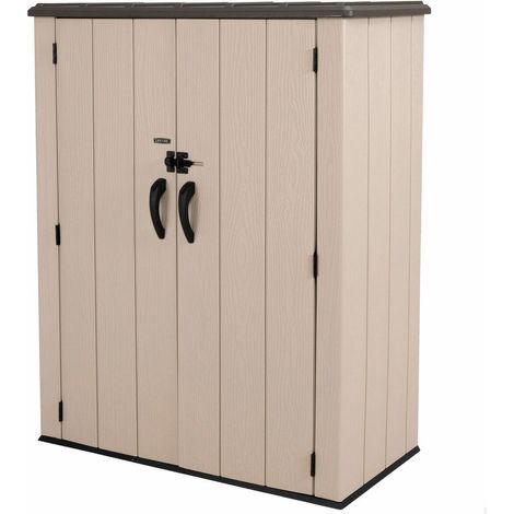 Lifetime 60326 Gartenaufbewahrungsschrank braun robust 1500L