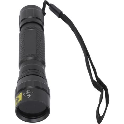 Lampe torche UV professionnelle haute luminosité 365 nm, mini lampe torche LED UV pour détecteur d'urine d'animaux, polymérisation de résine (1/5)