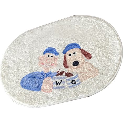 Tapis de bain absorbant antidérapant motif cartoon moelleux anti-sol pour salle de bain 60 x 90 cm (1/5)