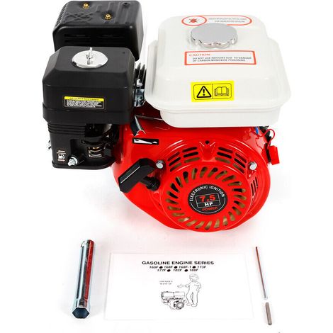 7.5 PS 4-Takt Benzinmotor Kartmotor Standmotor OHV Einzylinder M/Ölalarm Engine (1/5)