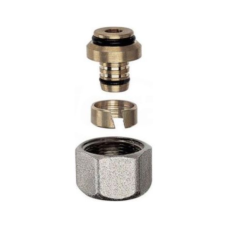 ADATTATORE TUBO MULTISTRATO 16X2,25 SET 5 PEZZI - RBM (1/2)
