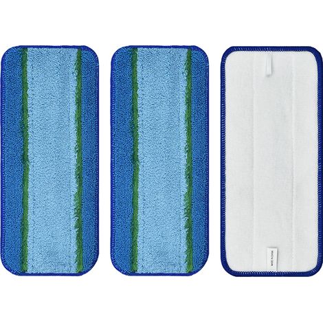 Compatible avec les lingettes de rechange pour balais Swiffer WetJet à fixation auto-agrippante et les têtes de balai en microfibre de rechange. (1/5)