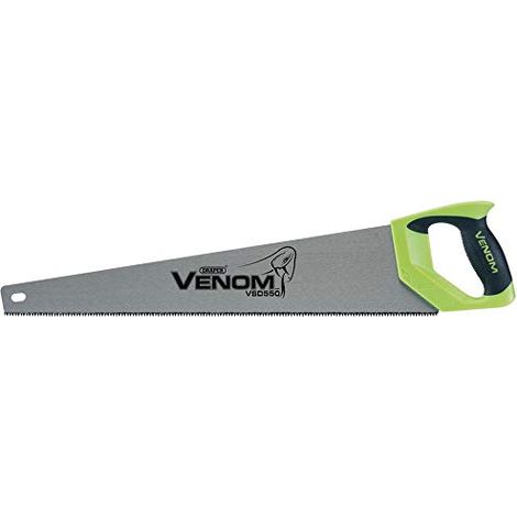 Draper 82196 - Sega a mano Venom First Fix a doppia terra, lunghezza lama 550 mm (1/4)