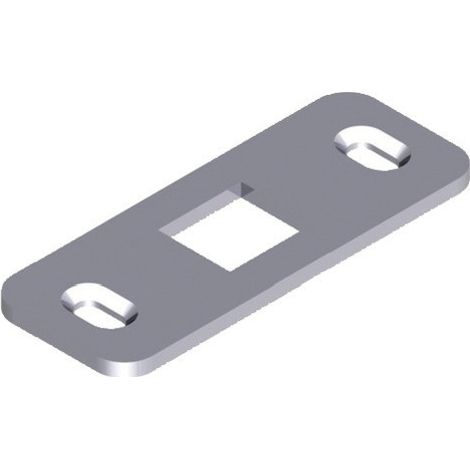 Schlagplatte la-croisee ds6859 Edelstahl flachprofil