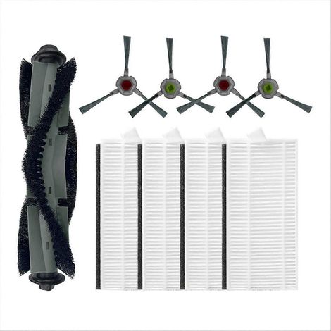 Pour P30 Robot de rechange Main rouleau brosse latérale filtre HEPA (1/5)
