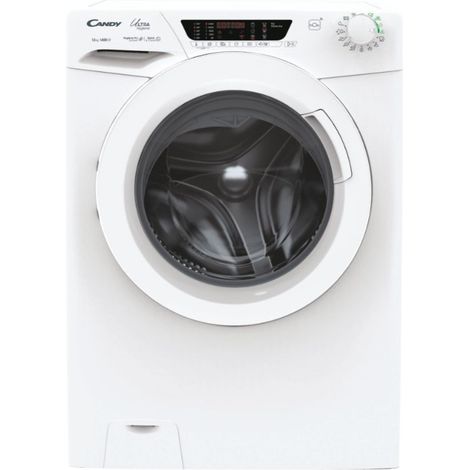 Candy Ultra Hygiene Ultra, Lavatrice Carica Frontale 13 KG, Classe A, 1400 giri, Bianco, Inverter, Vapore, Wi-Fi, Ciclo Igiene, HES14134TWM/1-S
