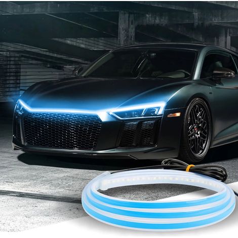 Bandes Lumineuses LED Pour Capot - 180 cm - 12 V - Étanche IP68 - Pour Voitures SUV Camions (1/5)