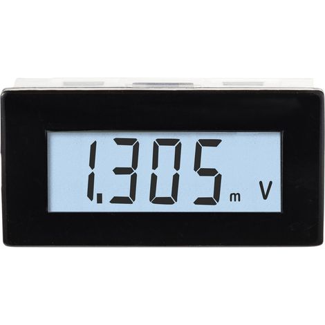 VOLTCRAFT DVM230W Digitales Einbaumessgerät 0-200 mV (beliebig erweiterbar durch Vorschalten von Wid (1/3)