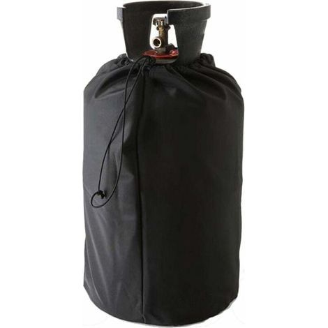 Housse De Réservoir De Propane, Housse De Protection Pour Bouteille De Gaz De 210D Avec Cordons Réglables, Couvercle De Réservoir De Gaz Oxford Anti-UV Imperméable Résistant Au Vent Pour Ja (1/5)