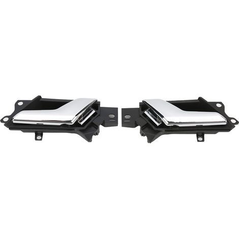 Satz mit 2 silbernen Türgriffen für den Innenraum, Teilenummer 96861998 96861999, kompatibel mit Chevy Captiva Sport (1/5)