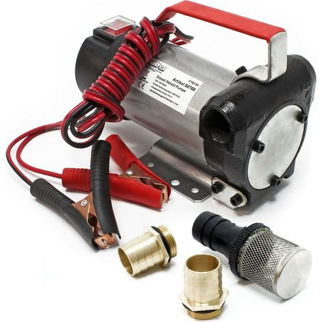 Pompe à Fuel Gasoil Auto-aspirante 12V/160W 40l/min