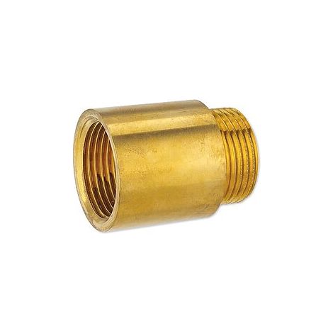 Messing Gewindefitting-Hahnverlängerung 1/2'' x 30 mm (1/4)