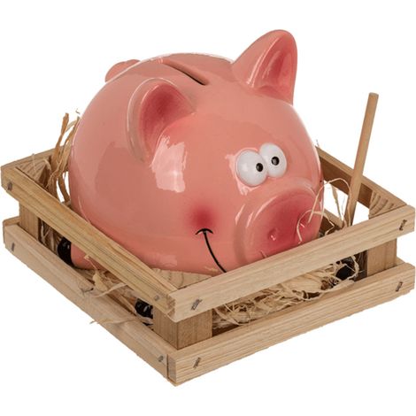 Tirelire cochon avec le petit marteau (1/5)