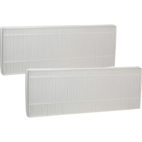vhbw 2x Filtro compacto F7 compatible con Vallox Digit SE/130 E extractor, ventilador de baño, unidad de ventilación - Filtro de aire