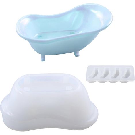 Seifenschalenform für die Badewanne, Aufbewahrungsaccessoire, Wohndekoration (1/4)