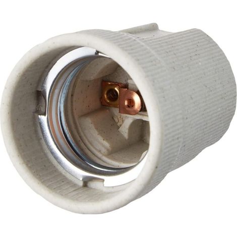 Beijiyi – Douille E27 en porcelaine – Culot E27 – Tension 250V – Intensité 4A – Pour luminaires décoratifs et durables (1/5)
