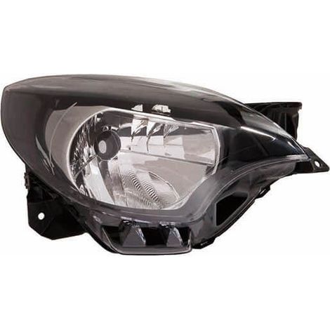 Phare avant droit noir H4 Renault Twingo 2 phase 2 2012-2014